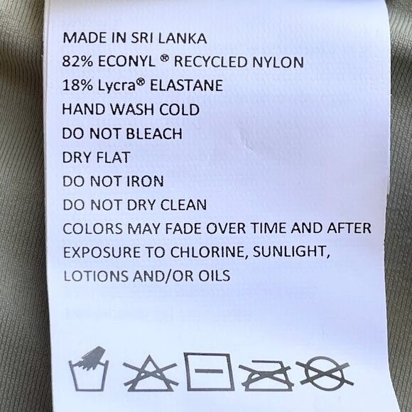 prAna Bikini Bottom Womens Size XL Blue Green Cheeky Low Rise Reversible Swim - Picture 9 of 15